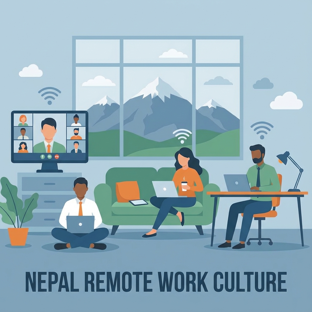 Remote Work Culture in Nepal Tech Companies - Business